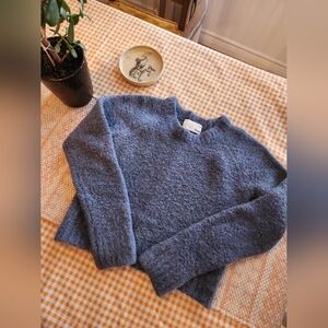 Wilfred Free Elsie Crop Merino/Alpaca Sweater